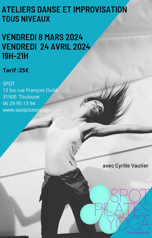 ATELIER DANSE ET IMPROVISATION ENJOY YOUR LIFE !